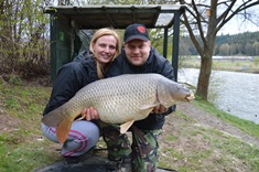 Šebkův revír: Rybaření 14. - 16. 4. 2017